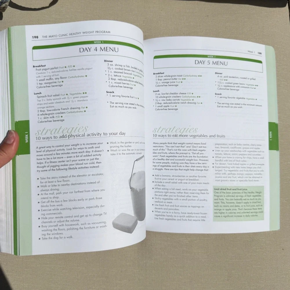 Mayo Clinic Healthy Weight for EveryBody Book 1-893005-34-8 Diet Nutrition Guide